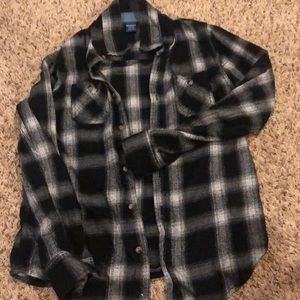 Boys Arizona Jean Co flannel shirt, size large
